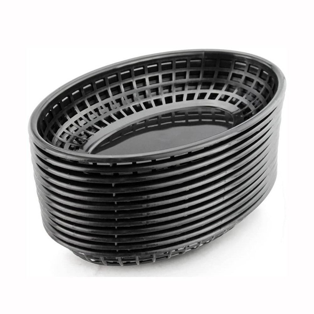 Food Snacks Basket - D9 7PCS/Lot Fries Burgers Plastic Food