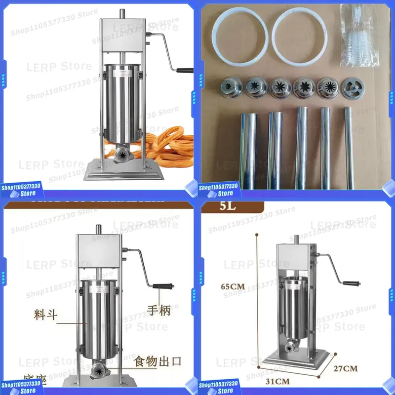 Food Snacks In Spanish - 5L Commercial Churros Maker Machine Spanish