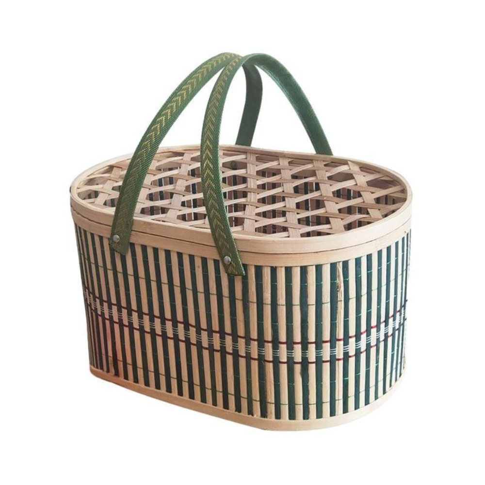 Durable Handmade Bamboo Basket - đánh giá và giá Food Snacks Basket