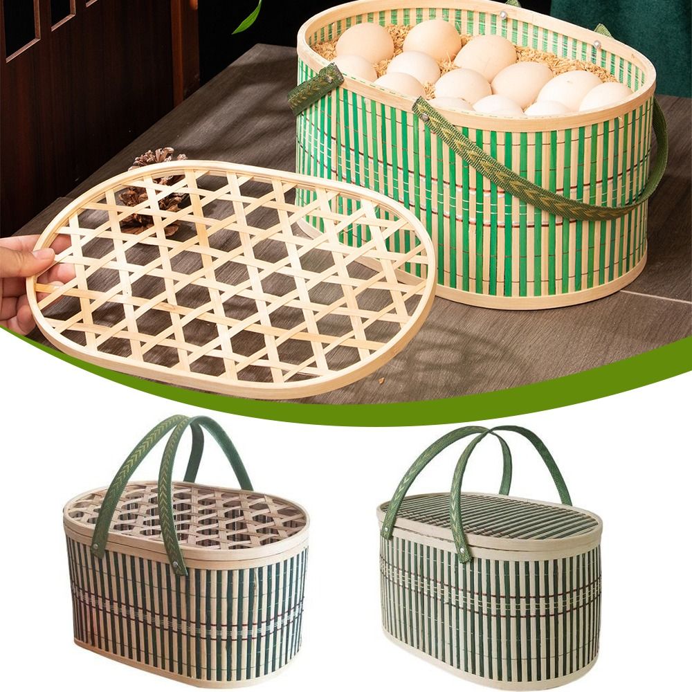 Durable Handmade Bamboo Basket - đánh giá và giá Food Snacks Basket