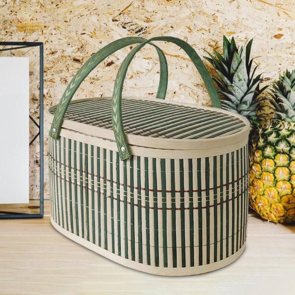 Durable Handmade Bamboo Basket - đánh giá và giá Food Snacks Basket
