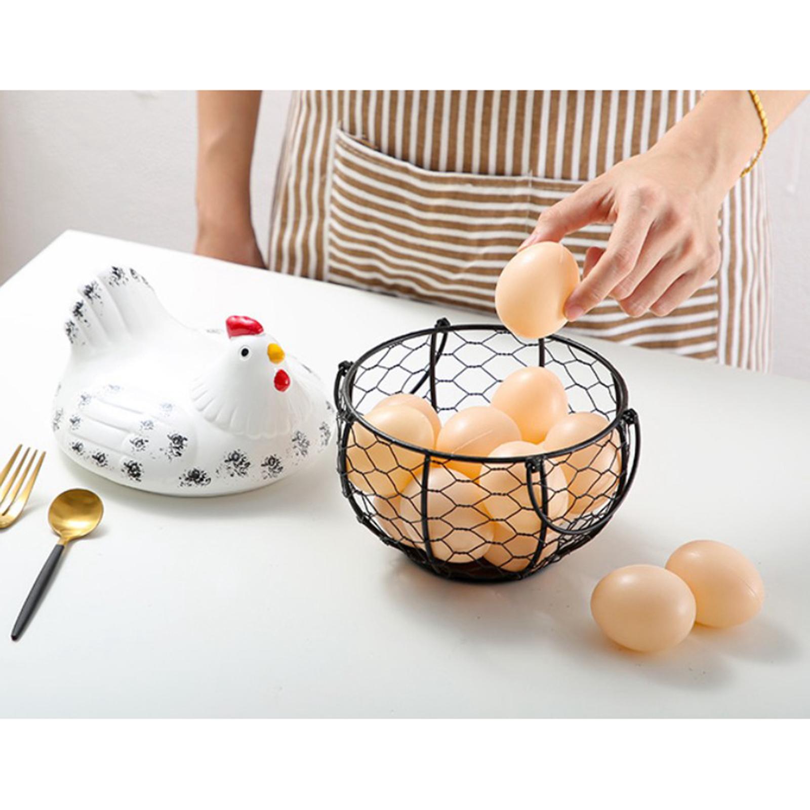 Metal Egg Storage Basket Snack - đánh giá và giá Food Snacks Basket