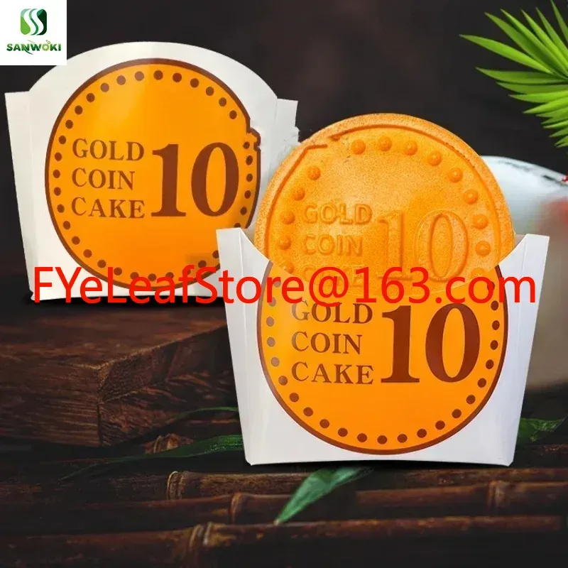 1000 pcs Paper Gold Coin Waffl - đánh giá và giá Food Snacks Basket