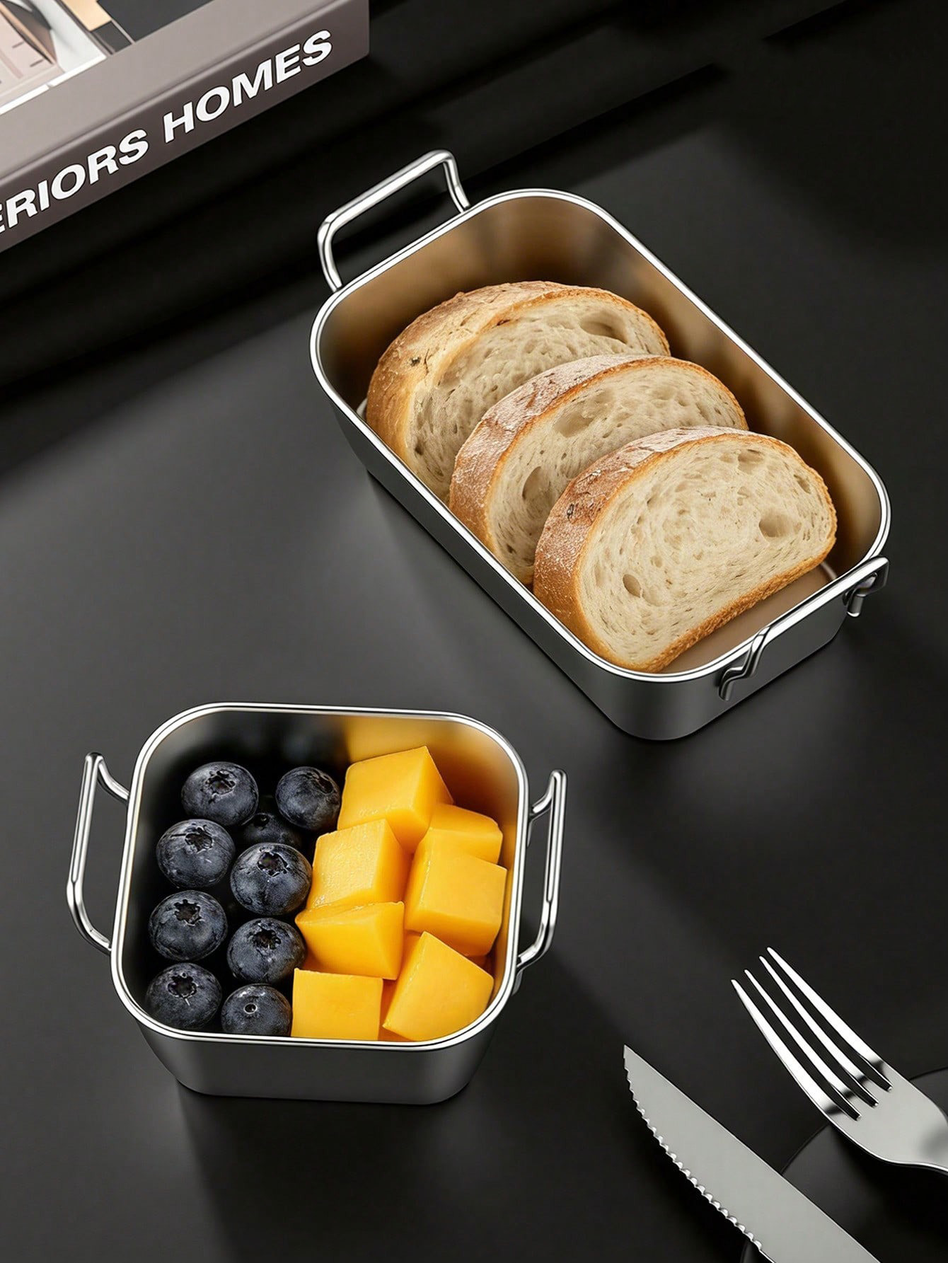 1pc Stainless Steel Double-ear - đánh giá và giá Food Snacks Basket