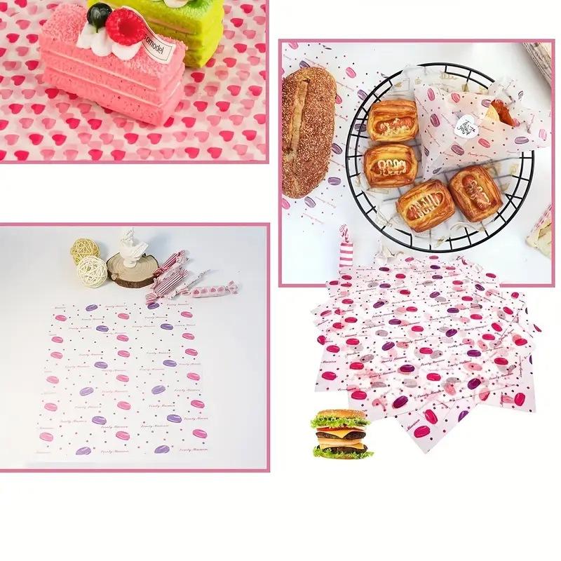 Colorful Patterned Wax Paper 5 - đánh giá và giá Food Snacks Basket