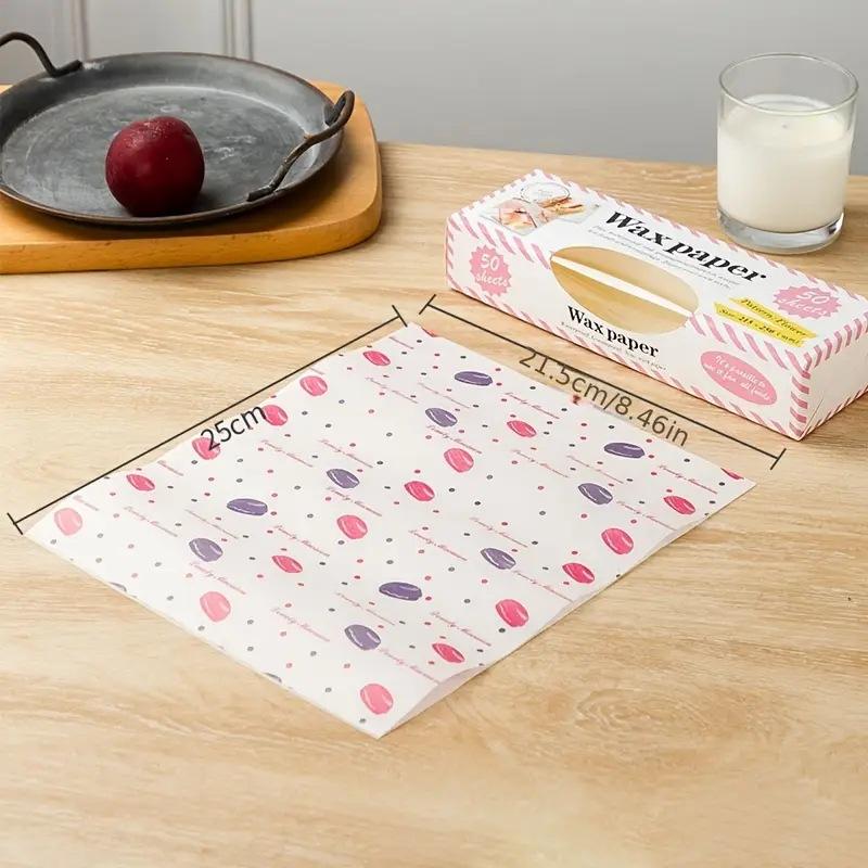 Colorful Patterned Wax Paper 5 - đánh giá và giá Food Snacks Basket