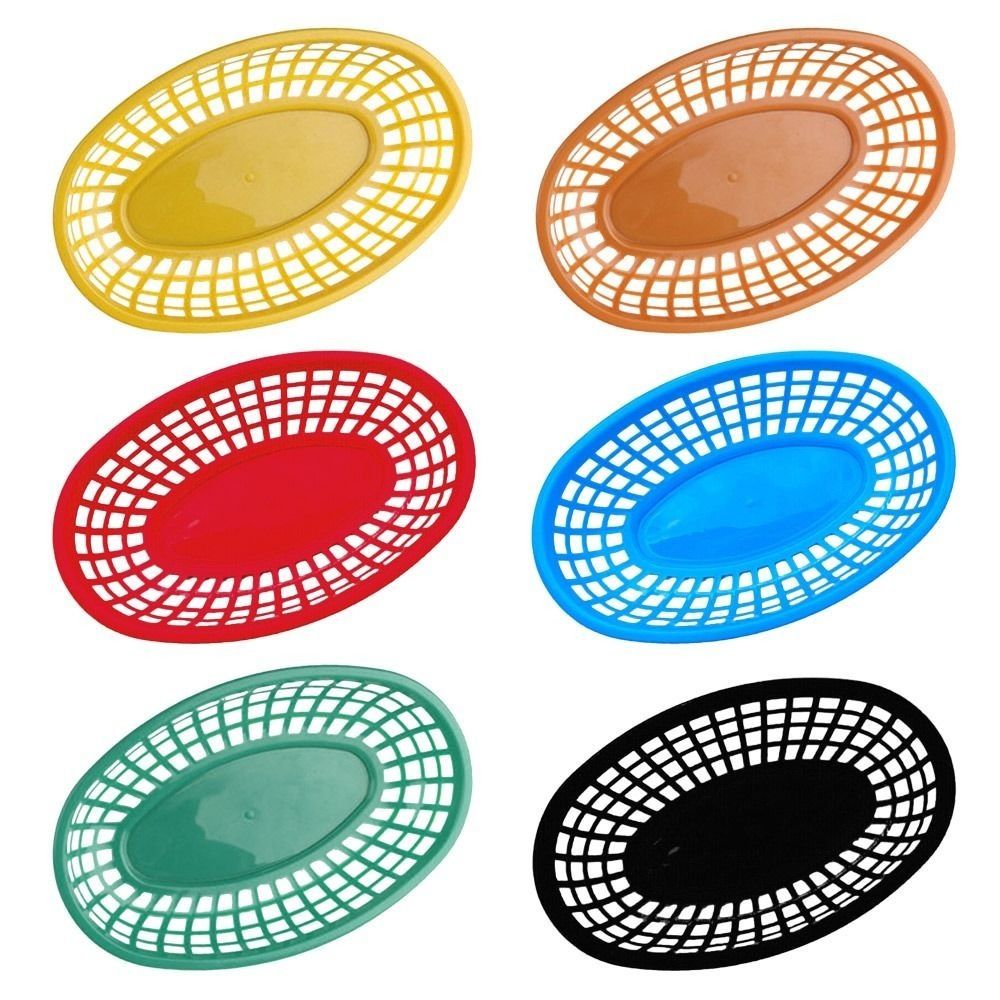 D9 7PCS/Lot Fries Burgers Plas - đánh giá và giá Food Snacks Basket
